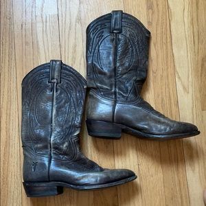 Vintage Frye cowboy boot